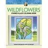 Adult Coloring Books: Flowers & Plants: Creative Haven Wildflowers Stained Glass Coloring Book (Paperback)