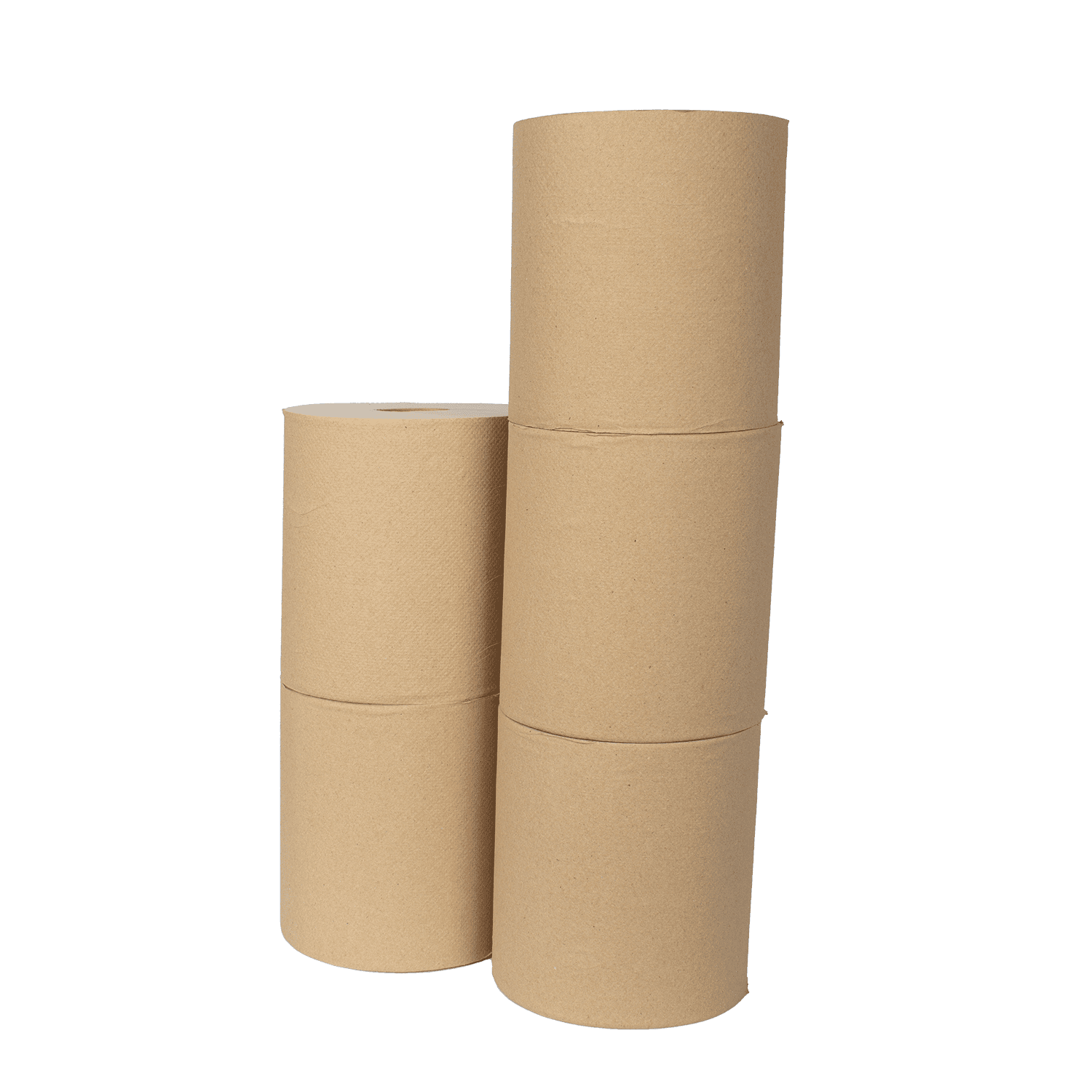 Karat Commercial Paper Towel Rolls, Kraft 750 ft, Absorbent & Sturdy for High Traffic Areas, JS-RTK750 (Pack of 6)