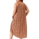 thumbnail image 3 of Vestidos de mujer de tallas grandes Agnes Orinda con tirantes de espagueti para primavera y verano, vestidos largos bohemios de playa 1X rojos, 3 of 7