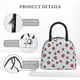 thumbnail image 4 of Fotbe Strawberry Bolsa de Almuerzo con Estampado, Lonchera Aislada, Contenedor de Comida Reutilizable Tipo Cooler a Prueba de Fugas, 4 of 6