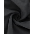thumbnail image 7 of Frontwalk Casual Linen Capris Pants for Women Plain Crop Pants with Pockets Dark Gray L, 7 of 7