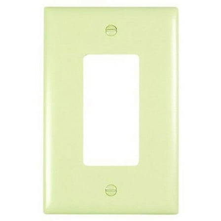 PASS & SEYMOUR TPJ26I Ivory 1G Deco Jumbo Plate