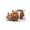Terracotta, Espresso, variant on Outdoor Pillows Waterproof, Fall Thanksgiving Bedding Throw Pillows with Insert for Couch Sofa Bed, Football Pumpkins Maple Leaves Modern 18x18 Inch Pillowcases Decorative Patio Pillow Set of 1