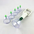 thumbnail image 4 of 6PCS Body Relaxation Medical Vacuum Cupping with Suction Pump Therapy Device Set Herapy Healthy Massage Kit, 4 of 9