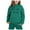Dark Green, variant on Girls Boys Sweat Set Cute Cat Hoodie and Sweatpants Joggers 2 Piece Matching Sweatsuit Boys Girls Jogging Suits