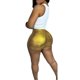 thumbnail image 3 of MKLEKYY Pantalones Cortos Deportivos para Mujer, Pantalones Cortos Vaqueros Elásticos de Cintura Alta y Rotos para Mujer, 3 of 4