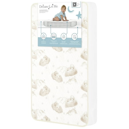 Dream On Me 2-In-1 Breathable Innerspring Two-Sided Mini/Portable Crib Mattress