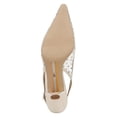 thumbnail image 5 of Sam Edelman Women's Bianka Sling Modern Ivory Mesh Glitz Heels 7.5M, 5 of 5