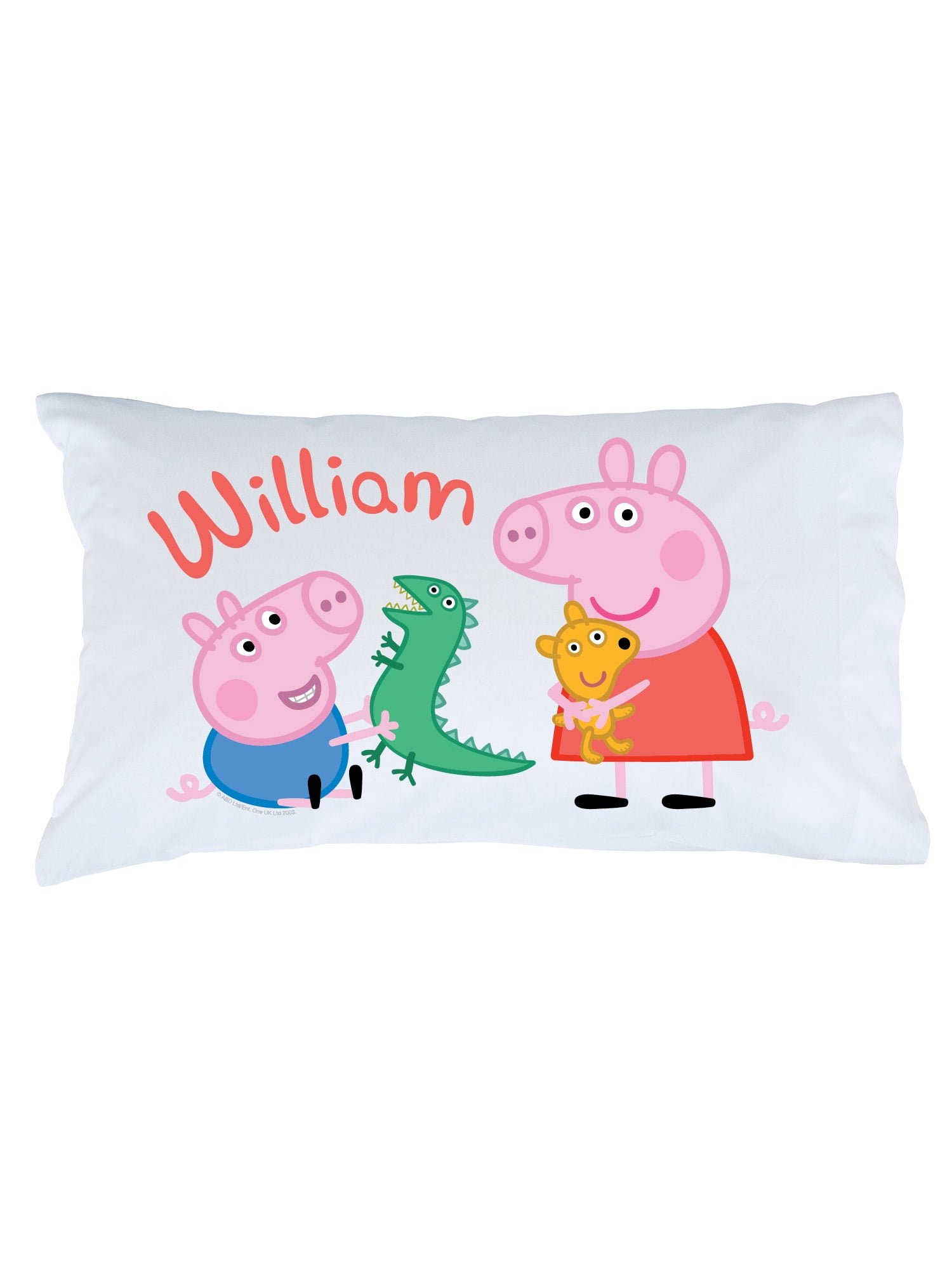 PEPPA PIG Cushion cover pillowcase PILLOW KIDS CHILDRENS PEPPER