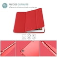 thumbnail image 3 of Funda ProCase Smart para iPad de 9,7 pulgadas (6.ª y 5.ª generación, 2018 y 2017), color rojo, 3 of 8