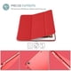 thumbnail image 3 of Funda ProCase Smart para iPad de 9,7 pulgadas (6.ª y 5.ª generación, 2018 y 2017), color rojo, 3 of 8