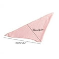 thumbnail image 3 of 5Pcs Baby Bibs Muslin Cotton Stuff Button Soft Triangle Saliva Towel Burp Cloth Feeding Drool Bibs, 3 of 6