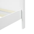 thumbnail image 5 of Christopher Knight Home Elegant Wooden King Size Bed Frame with Headboard, White, 5 of 10