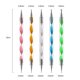 thumbnail image 5 of Kit de herramientas para decoración de uñas, juego de pinceles para pintar uñas de Gel UV, pluma par Meterk  Multicolor, 5 of 7