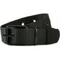 thumbnail image 7 of BLSCODE Men's Belts for Jeans, Men's Perforated Canvas Belt with Metal Buckle Breathable Nylon Casual Belt for Work Travel Black, 7 of 7