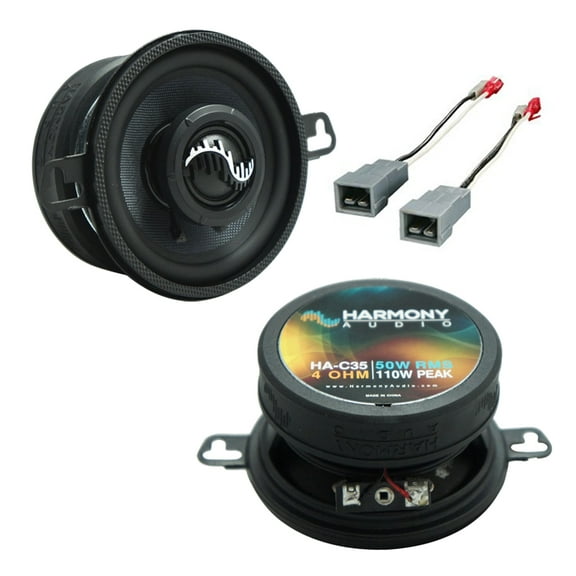 Fits Ford Thunderbird 1983-1988 Front Dash Replacement Harmony HA-C35 Speakers