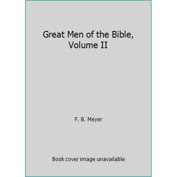 Pre-Owned Great Men of the Bible, Volume II (Paperback) 0310442818 9780310442813