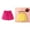 I-Yellow 1PCS & Hot Pink 1PCS, variant on (2-Pack) Rinsvye Skirt Short Womens Adult Crib Skirt Dancing Skirt Pleated Skirt Tennis Skirt Swim Skirt Skirt Wrap Skirts for Women