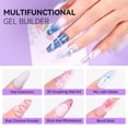 thumbnail image 3 of Kit de inicio de arte de uñas Makartt, gel 3D para uñas con oro y plata, 3 of 8