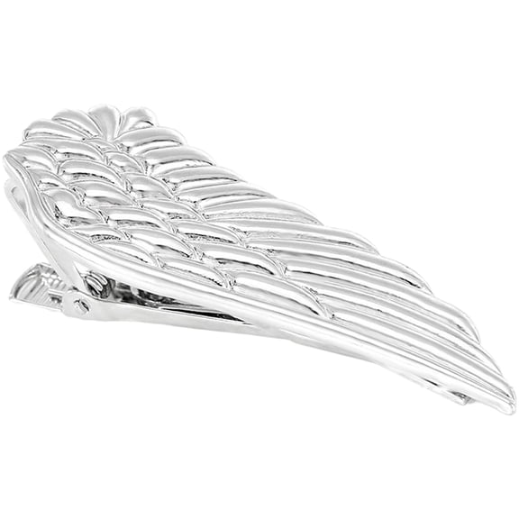 vlrwzc Tie Clip Feather Wings Shape Metal Tie Classic Style Men's Tie Clip Fashionable Necktie Clip for Wedding Business