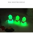 thumbnail image 3 of Fnochy Mini Snowman Figurines Luminous, Christmas Decorations Resin Snowman Decoration Mini Snowman Accessories, for Micro Landscape Crafts Ornament Xmas Home Party, Cake Toppers Dollhouse Decor, 3 of 6