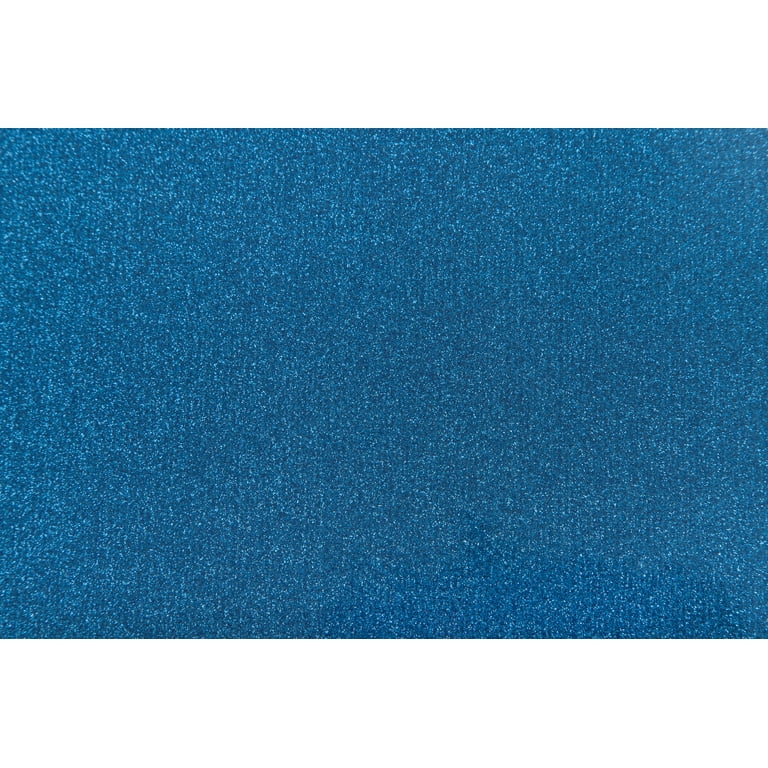 Cricut Glitter Iron-On, Royal - 12 inchx19 inch, Blue