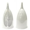 Mainstays Plastic Arctic White Toilet Bowl Brush Holder, 1 Each