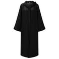 thumbnail image 3 of NMMUED Halloween Cloak, Halloween Cape, Cape with Hood, Medieval Cape, Halloween Outfits, Hooded Cloak, Halloween Cloak, Black L, 3 of 6