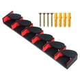 thumbnail image 2 of Piezas de Soporte para Caña de Pescar, Piezas de Reparación, Organizador Accs, 6 Cañas, Soporte para Caña, Suministros para Montaje en Pared, Soporte , Rojo Soledad Soporte para caña de pescar, 2 of 10
