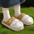 thumbnail image 2 of Gaexia Slippers for Women Indoor,Winter Indoor Outdoor Lined Slippers With Thick Sole for Warmth and Comfort,Outdoor Slippers, 2 of 7