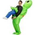 thumbnail image 1 of Halloween Costumes Inflatable Alien ET Suit Inflatable Costume for Adult Kids T-Rex Costume, 1 of 5