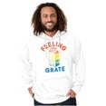 thumbnail image 5 of Feeling Grate Rainbow Cheese Grater Hoodie Sweatshirt Women Men Brisco Brands X, 5 of 6