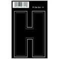 thumbnail image 1 of 3" - H Black Die Cut Letters, 1 of 1