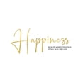thumbnail image 2 of Reed, Tara 32x15 White Modern Wood Framed Museum Art Print Titled - Sentiment Art panel III-Happiness, 2 of 4