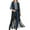 Black, variant on Pincandy Women Fringe Tassel Vest 70s Vintage Western Cowgirl Long Waistcoat Faux Suede Sleeveless Jacket Shacket Fall Outwear