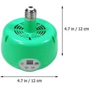 Heat Lamp, Provides Warm Environment For Reptile Growth, Smart Thermostat Control Ensures Precise Temperature Regulation, Safe And Durable Construction, Temperature Adjustable For