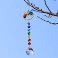 thumbnail image 1 of Atrapasueños colgante con bola de prisma de cristal para pared colgante Likrtyny de árbol de la vida candelabro de ventana decoración de jardín y hogar, 1 of 7