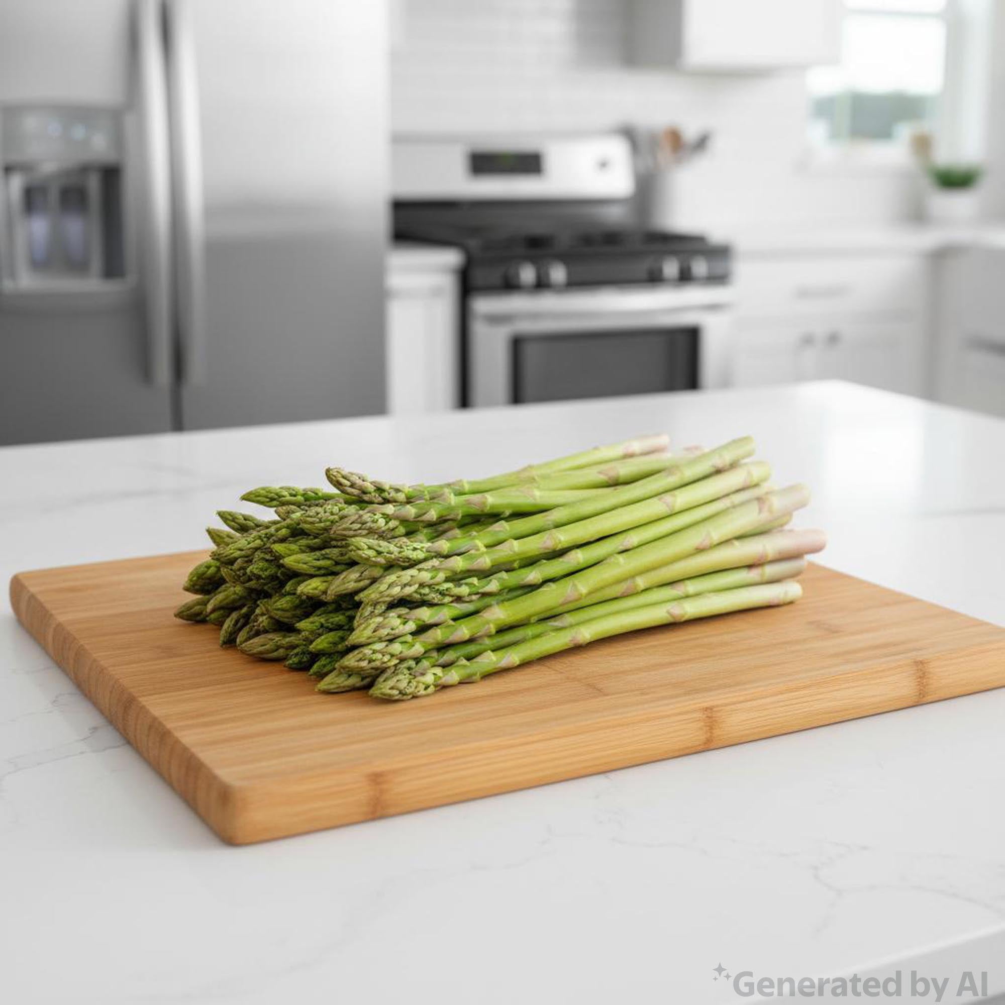 Fresh Organic Whole Asparagus 1 Bunch Bundle, Fresh Produce