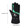 thumbnail image 4 of Guantes Hombre Antideslizantes Entrenamiento Invierno Térmicos Bicicleta Verde, 4 of 8