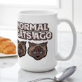 thumbnail image 6 of CafePress - I Was Normal Three Cats A - 15 oz Ceramic Large White Novelty Mug, 6 of 6