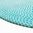 thumbnail image 2 of Jamestown Houndstooth Tweed - Aqua 9 x 12, 2 of 2