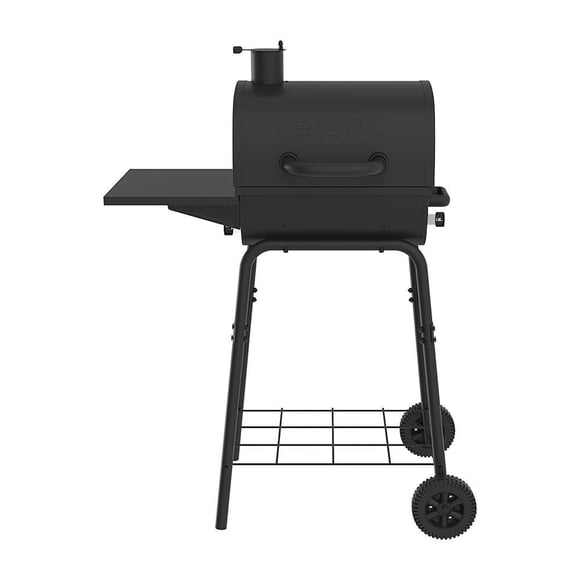 17.5 Inch Barrel Charcoal Grill in Black