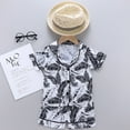 thumbnail image 2 of Ensemble de Pyjama pour Garçons avec Hauts et Shorts Imprimés, Confortable, 2 of 3