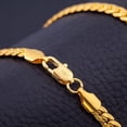 thumbnail image 2 of Collar de oro de 18 quilates Heldig joyería europea y americana 5 mm lado completo, 2 of 6