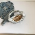 thumbnail image 2 of Bolso Cuerpo Cruzado Plisado Hombro Ruchada Mujeres PU Cuero Diario para, 2 of 9