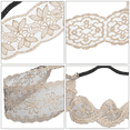 thumbnail image 3 of Pelucas y peinados,Paquete de 7 diademas de encaje para mujeres y niñas, diademas elásticas, bandana ancha elegante, accesorios para bandana Vhermosa CPB-DE-LYY712, 3 of 4