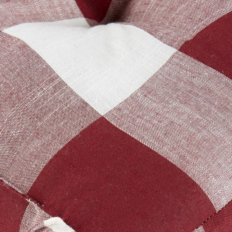 Buffalo plaid seat cushions walmart sale
