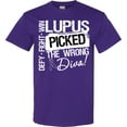 thumbnail image 3 of Inktastic Lupus Picked the Wrong Diva T-Shirt, 3 of 5
