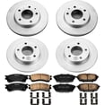 thumbnail image 2 of PowerStop Front and Rear Geomet Coated Brake Rotor and Pad Kit Fits: MAZDA Select Models CRK789, 2 of 5