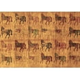 thumbnail image 1 of Ahgly Company Indoor Rectangle Animal Brown Traditional Area Rugs, 8' x 12', 1 of 4